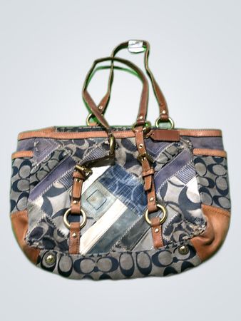 Coach Patchwork Signature Tote Bag