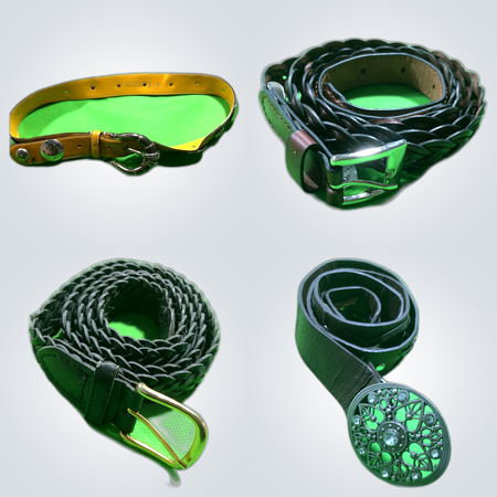 Y2K Leather Belts Bundle