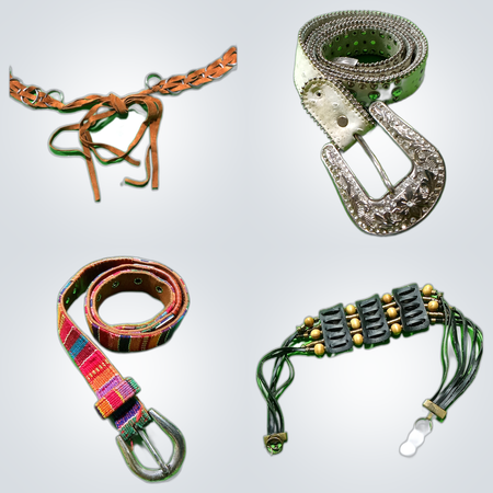 Boho Leather Belts Bundle