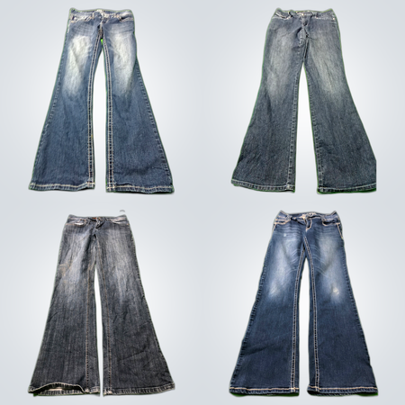 Flared Denim Jeans Bundle