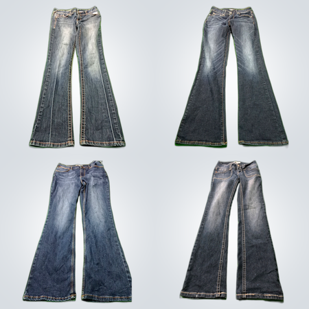 5-Pack Flare and Straight Jeans