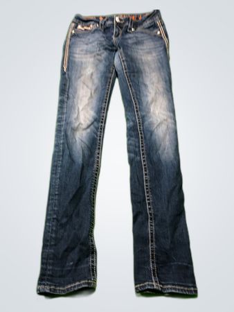 Rock & Republic Low-Rise Flare Jeans