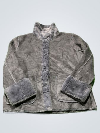 Gray Suede Jacket