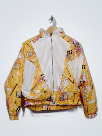 Yellow Graphic Jacket