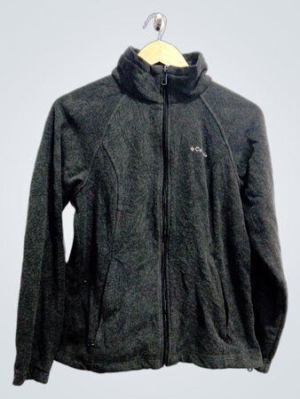 Columbia Gray Zipper Jacket