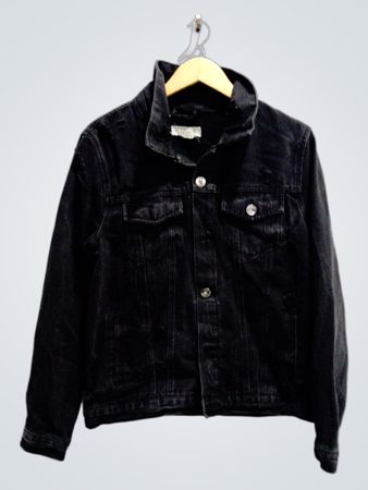 CISONO Black Denim Jacket