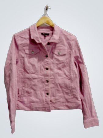 Pink Denim Jacket