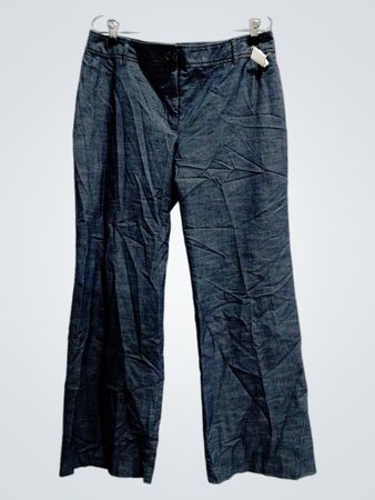 LOFT Ann Taylor Wide-Leg Denim Pants