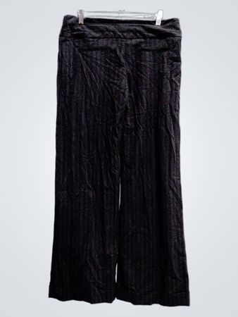 Zinc Black Striped Pants