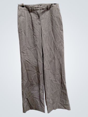 Gray Pinstripe Pants