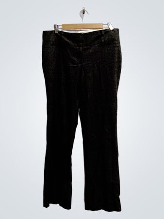 Unbranded Black Wide-Leg Trousers