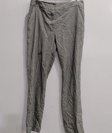 Halogan Gray Striped Pants