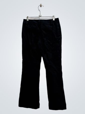 Ann Taylor Petites Black Flared Trousers