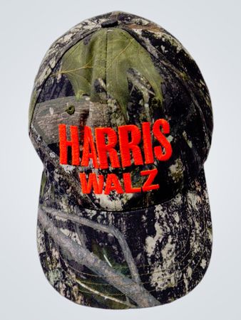 Harris Walz Camouflage Baseball Cap