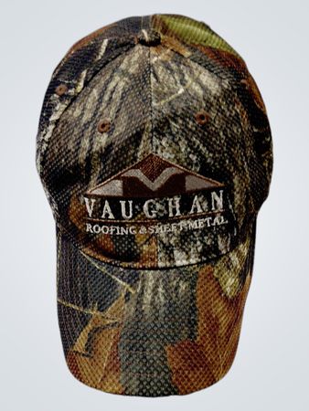 Vaughan Roofing & Sheet Metal Camouflage Baseball Cap
