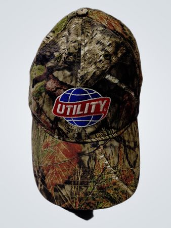Camouflage Baseball Cap with Utility Logo