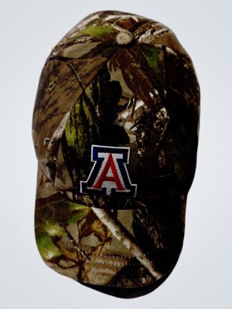 Camo Baseball Cap with Arizona Logo