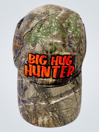Camo Baseball Cap with Big Hug Hunter Embroidery