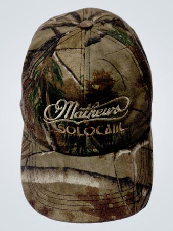 Mathews Solocam Camouflage Baseball Cap