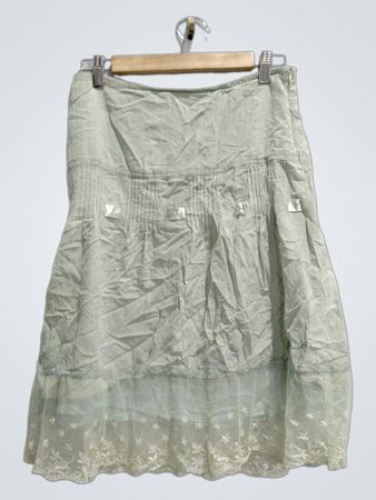 Charlotte Rose Green Skirt