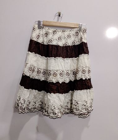 Floral Tiered Skirt