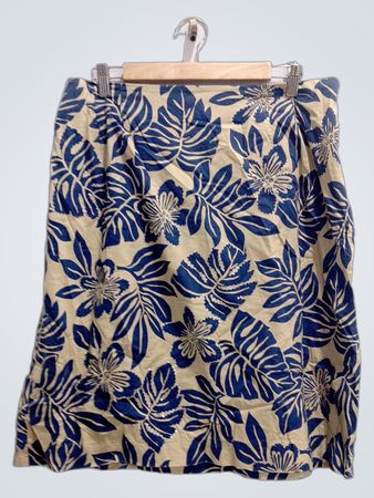 Talbots Floral Skirt