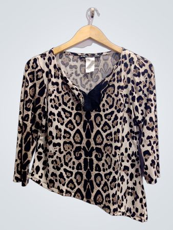 Leopard Print Blouse