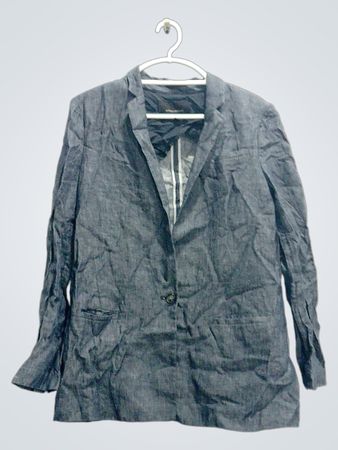 Banana Republic Blue Denim Blazer