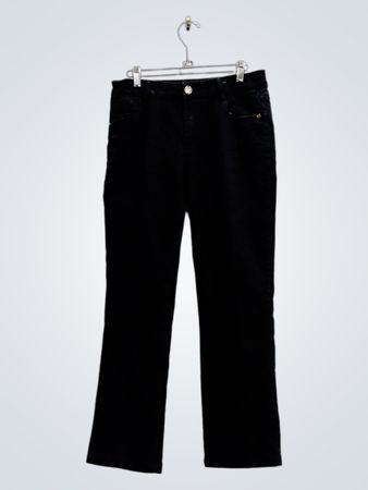 Black Straight Leg Jeans
