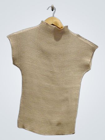 Women's Short Sleeve Striped Top