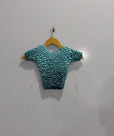 Crocheted Teal Top