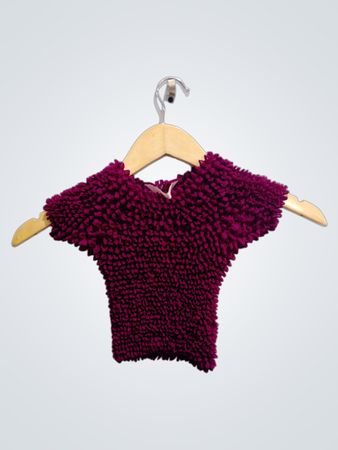 Purple Knit Top