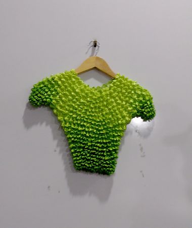 Green Crochet Top