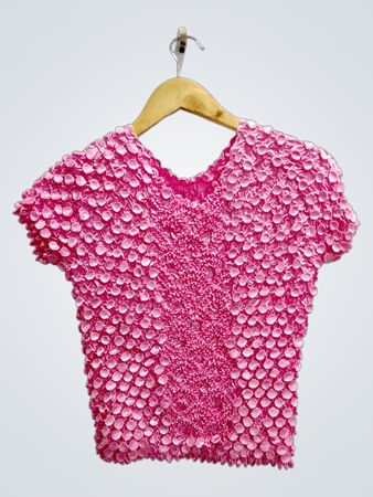 Pink Sequined Top