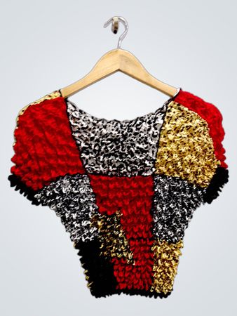 Multicolor Crochet Top