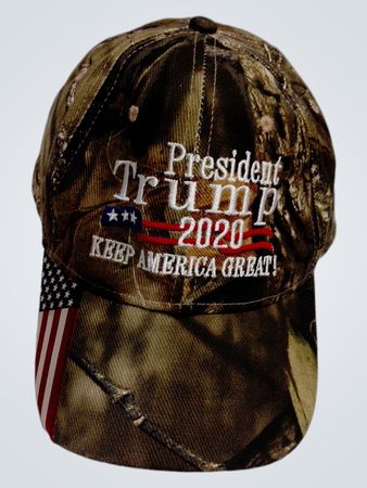 President Trump 2020 Keep America Great Camo Hat