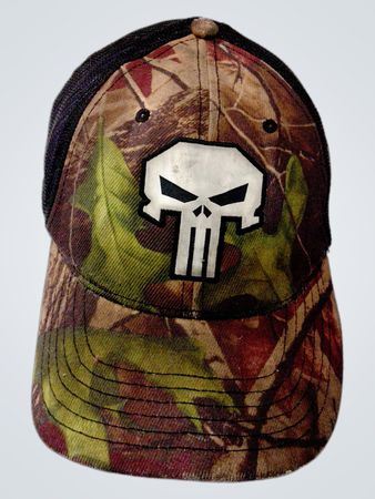 Marvel Punisher Camo Adjustable Cap