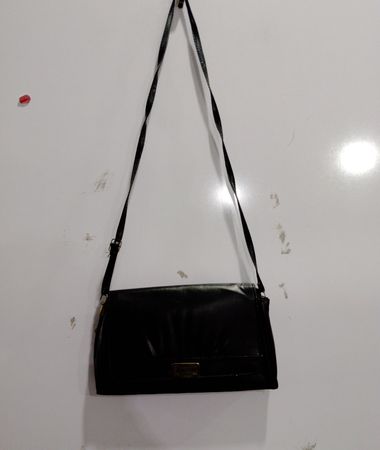 Fantasia Casual Collection Black Shoulder Bag