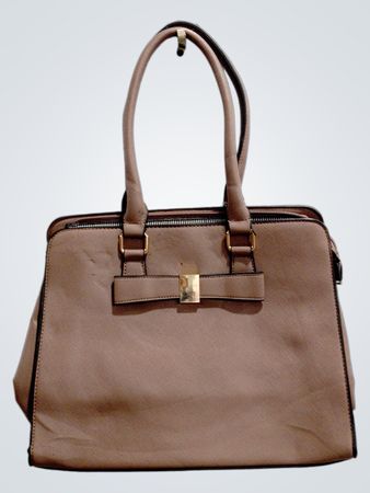 Beige Handbag