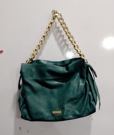 Green Leather Handbag