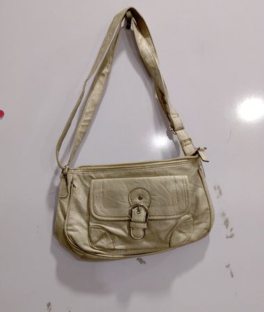 Gold Shoulder Bag