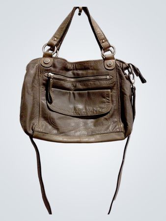 Fossil Leather Satchel Bag