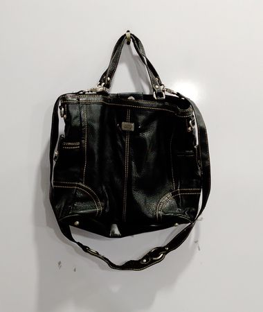 Black Leather Handbag
