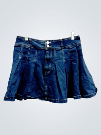 Refuge Denim Faltenminirock