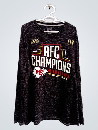 Fanatics Kansas City Chiefs AFC Champions Long Sleeve T-Shirt