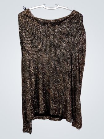Alex Evenings Sequin Long Sleeve Top