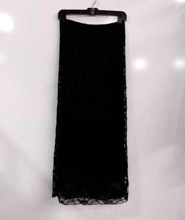 Forever 21 Schwarzer Spitzen-Maxi-Rock