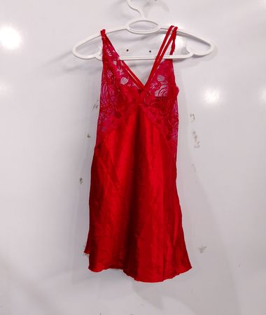Avidlove rotes Spitzen-Nachtkleid