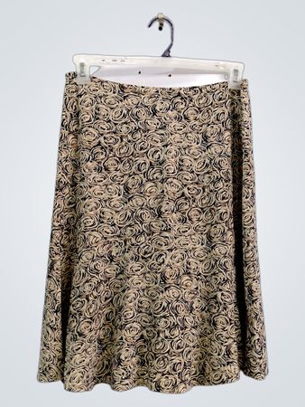 BCBGMAXAZRIA Floral Midi Rock