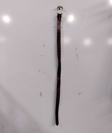 Ceinture en cuir avec boucle